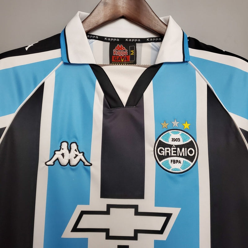 Camisa Grêmio Retro 2000 Kappa Masculina