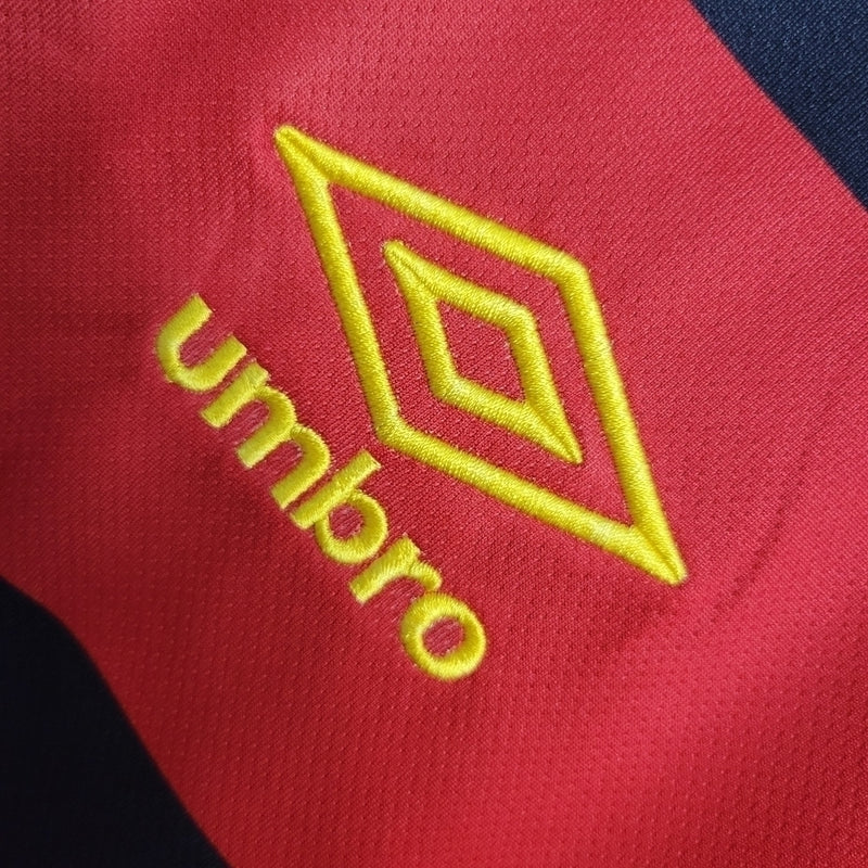 Camisa Sport Recife I 23/24 - Torcedor Umbro Masculina - Vermelho e Preto