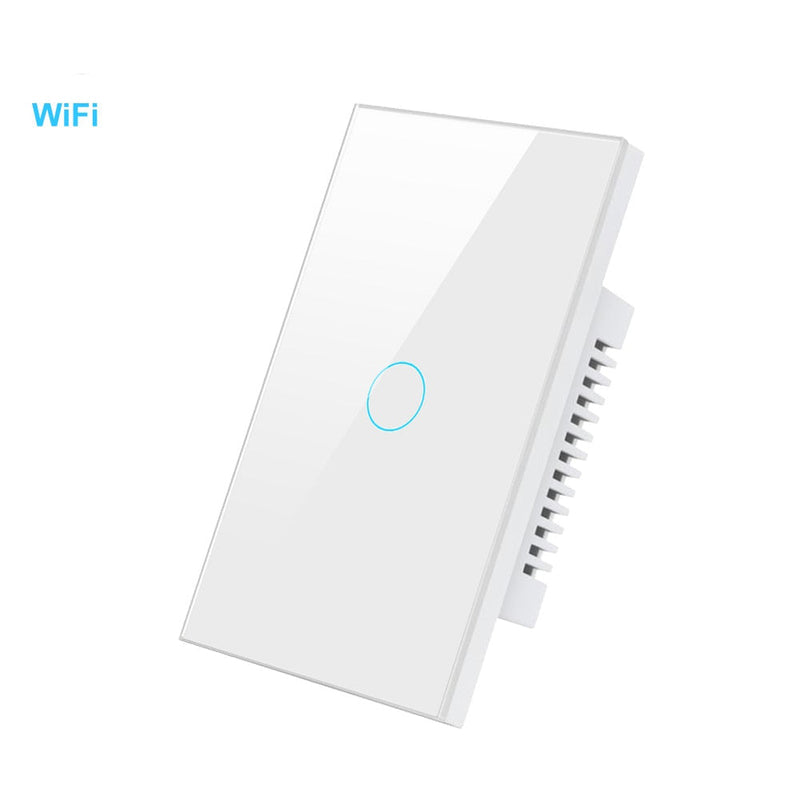 Interruptor Smart WiFi - Sem Neutro - Painel em Vidro 4x2 - Suporta Tuya e Alexa