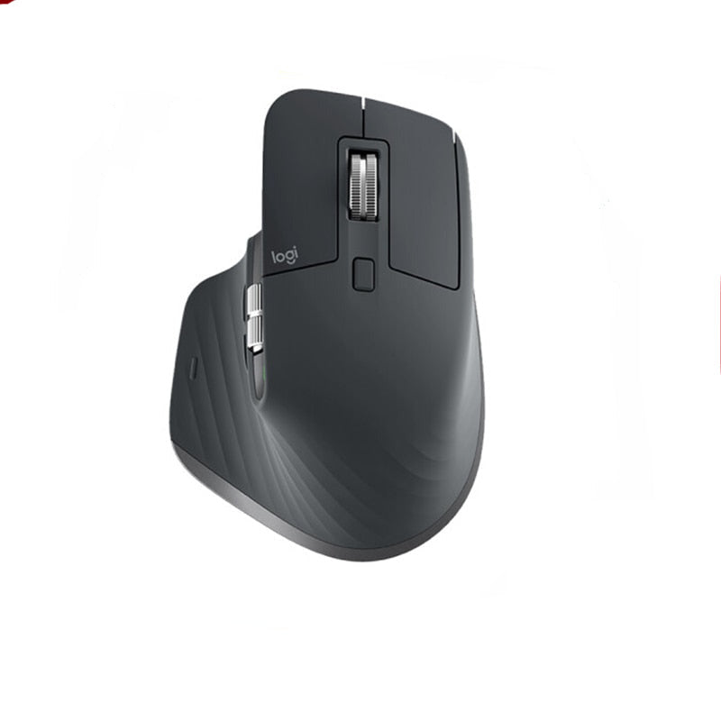 Mouse Ergonômico Logitech MX Master 3S Bluetooth - Recarregável, Preciso, com Click Silencioso Atualizado