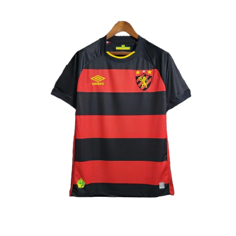 Camisa Sport Recife I 23/24 - Torcedor Umbro Masculina - Vermelho e Preto