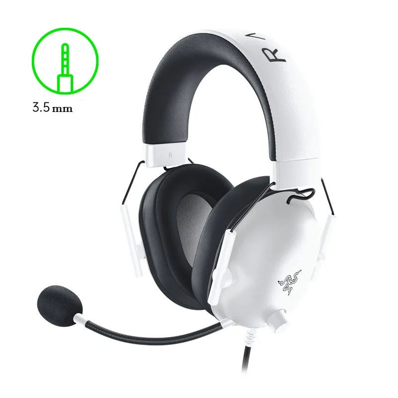 Fone de Ouvido Razer BLACKSHARK V2 X - Headset com Microfone, Som Surround 7.1, com Fio para PC e PS5