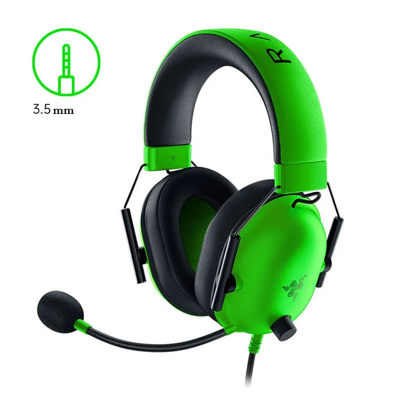 Fone de Ouvido Razer BLACKSHARK V2 X - Headset com Microfone, Som Surround 7.1, com Fio para PC e PS5