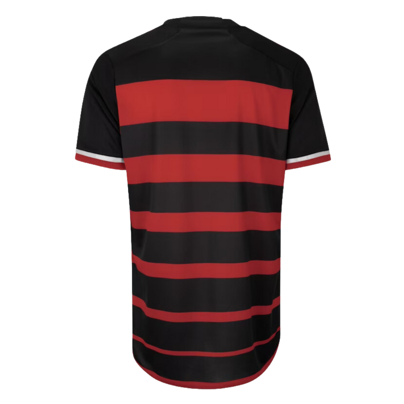 Camisa Flamengo I 24/25 Torcedor Adidas Masculina - Vermelha e Preta