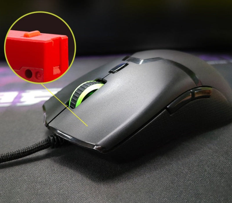 Mouse Gamer Delux M800 PRO PAW3370 Wireless 2.4Ghz