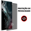 Película p/ Samsung de Cerâmica Fosca com Tela de Privacidade